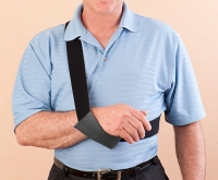 DYNAMIC-ARM-SLING™ - Unmatched Comfort and Support. Applied and Removed Instantly Using Only the Healthy Arm. Guaranteed.